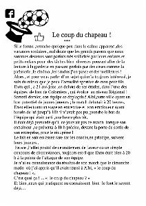 LE COUP DE CHAPEAU D'ENZO PETIT FILS DE RENE MONTANER